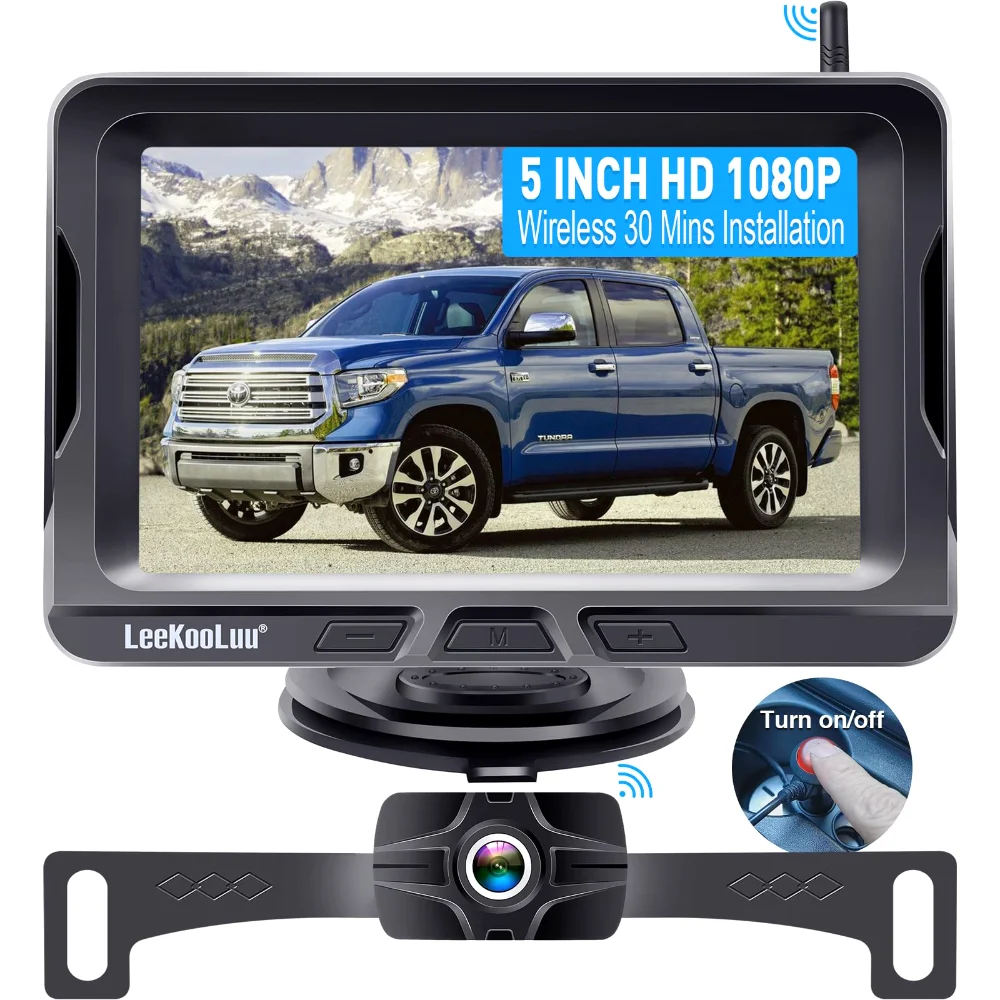 LeeKooLuu LK2 5-inch wireless backup camera