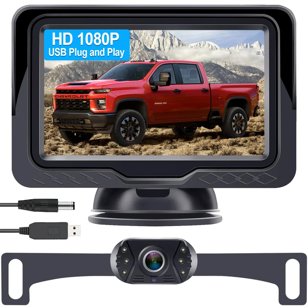 LeeKooLuu LK3 USB-powered backup camera kit